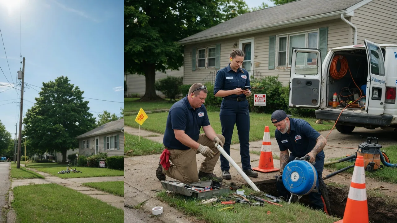 Sewer Line Repair in Yorkville, OH near me